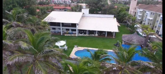 ALUGO Casa,  BEIRA MAR com 07 suítes, pé na areia, vizinha ao Beach Park