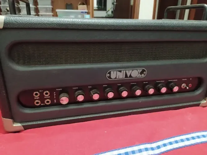 Amplificador Head Valvulado Univox Japan 1971 100w Vintage