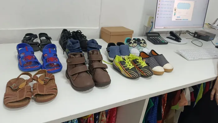Calçados infantil seminovos todos para venda maiores informações chamar no ZAP *02