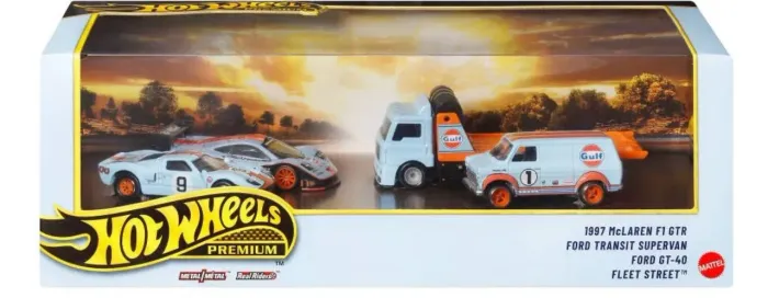 Conjunto Gulf premium hot wheels