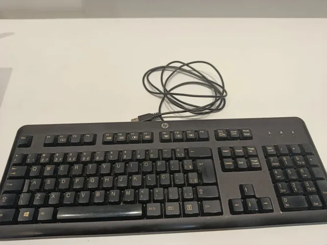 Teclado HP preto 100%