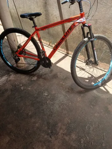 Bicicleta Aro 29 Absolute Nero 5 21v Freio A Disco Cor Vermelho Tamanho Do Quadro 15