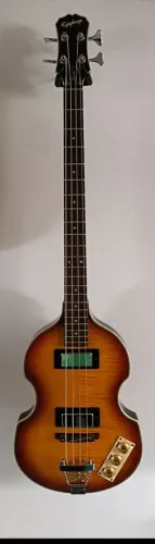 IMPECÁVEL!!! BAIXO EPIPHONE VIOLA 