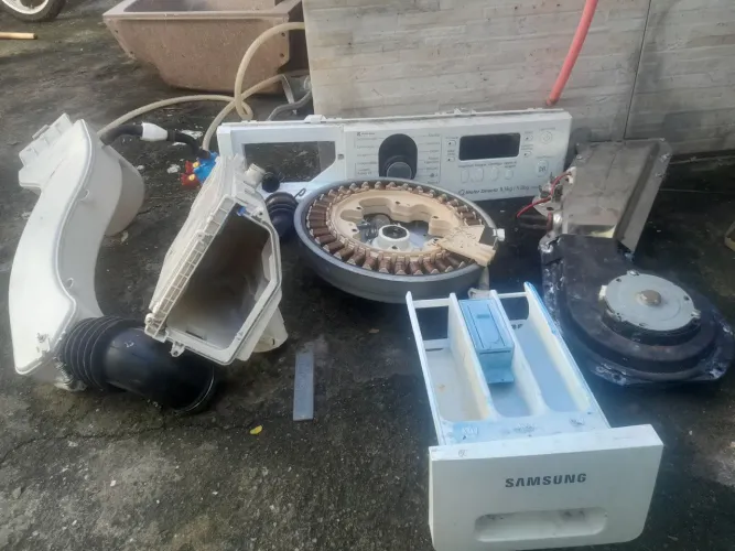 Peças de máquina lava e seca