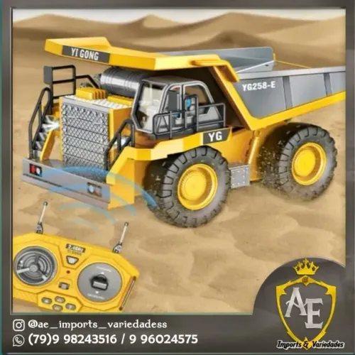 caçamba controle remoto