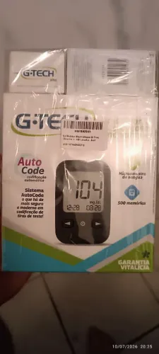 Kit medidor glicose GTech