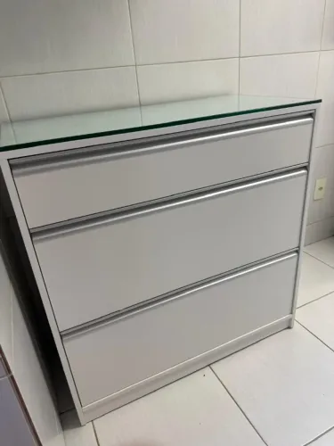 Balcão/Gabinete de cozinha com 3 gavetas