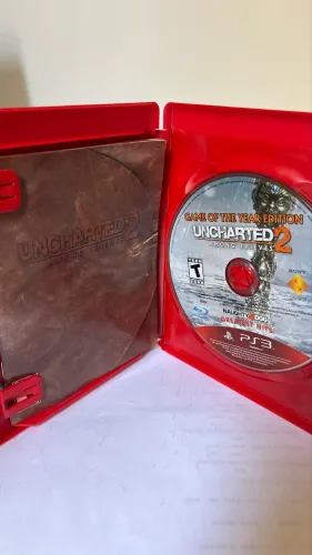 Uncharted 2 Among Thieves PS3 Edition Caixa Vermelha