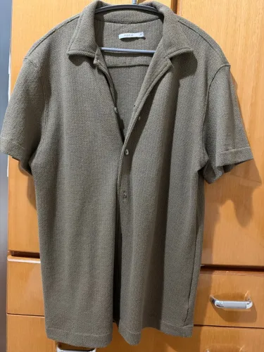 Camisa verde musgo Austral tamanho G