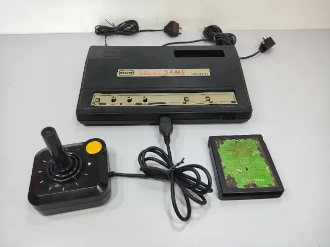 Vídeo Game Supergame Vg2800 com -1 Controle e 1 Cartucho Ok Ggr (Usado)