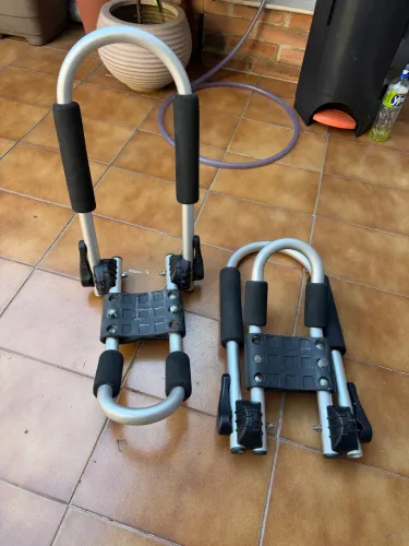 Suporte de teto dobrável para transporte de caiaque - R$ 200