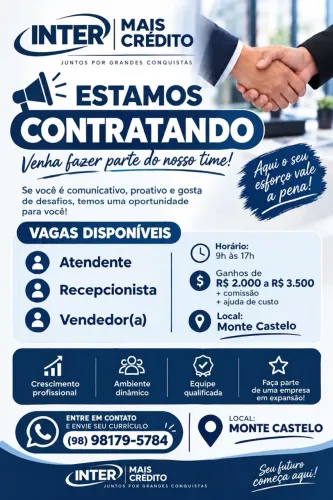 VAGA DE EMPREGO