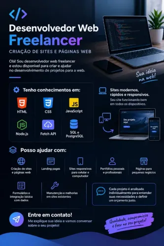 Desenvolvedor Web Freelancer