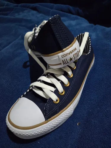 Tênis All Star Converse Azul, número 37