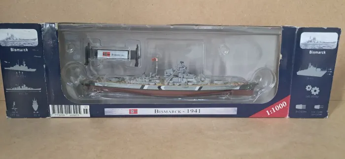 Miniatura Encouraçado Alemão Bismark- Escala 1/1000