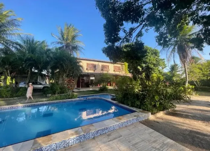 Chácara Porteira Fechada com Vista para Lagoa 5 Suítes, Lazer Completo e 3.840m² em Aquir