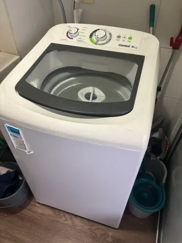 Máquina de lavar consul 9kg praticamente nova