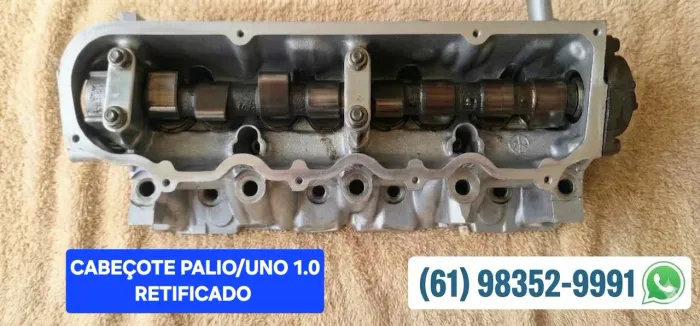 CP-67 Cabeçote Fiat Fiasa 1.0 Retificado Com Comando Válvulas
