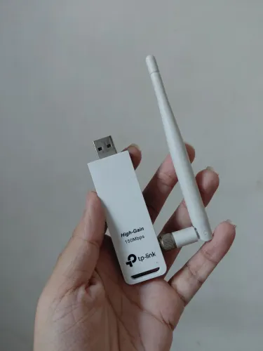 Adaptador WiFi USB TP-Link 150Mbps Antena PC Notebook Internet Sem Fio
