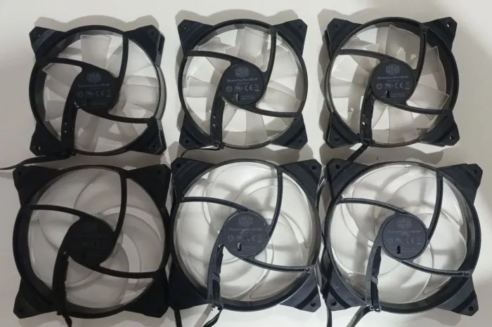 Kit 6 fan Cooler Master 