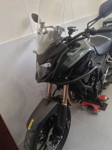 Cb 500 x completa para viagem