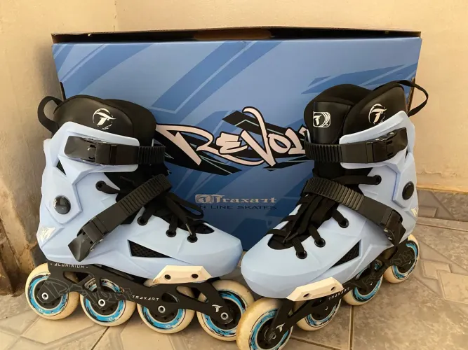 PATINS TRAXART REVOLT INLINE SKATES - TAMANHO 38/39