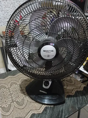 VENTILADOR DE MESA MONDIAL SUPER TURBO 40 CENTÍMETROS HÉLICE DE 6 PAS 3 VELOCIDADES