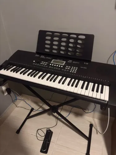 Teclado musical Revas KB 330 completo