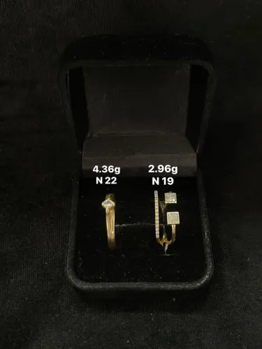 Anéis Femininos de ouro 18k procedência garantia eterna