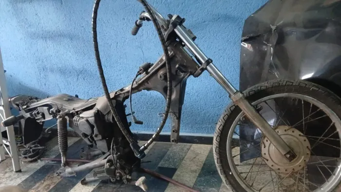 Chassi da Titan 150