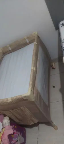 Berço com colchão novo