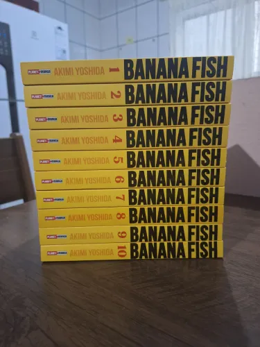 Mangá Banana Fish Coleção Completa Vol. 01 ao 10 + Brindes (Panini)