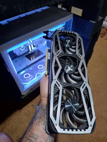Placa de video rtx 3070 gainward phoenix revisada, pasta termica snow dog termal pad gelid