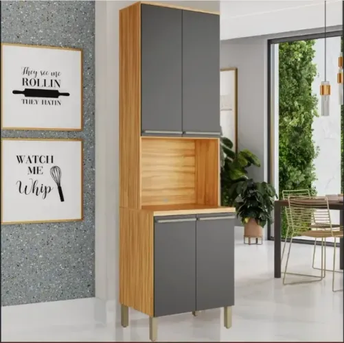 Paneleiro 100% MDF Micro Napoli 