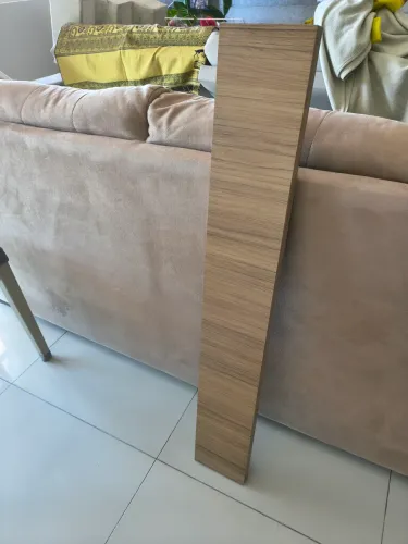 Mini prateleira em MDF amadeirado 