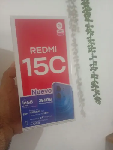 Smartphone fone redimi 15C 256GB 16GB Ram novinho lacrado na caixa