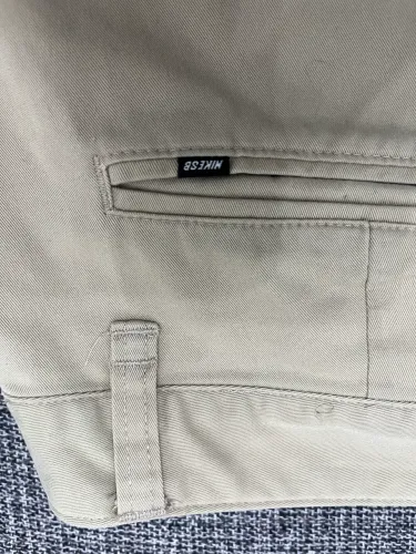 Calça Nike Sb Sarja Social cor beje 