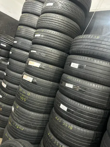 Pneus aro 18 Santa Fe Veracruz ix35 por 250$ cada seminovos originais 