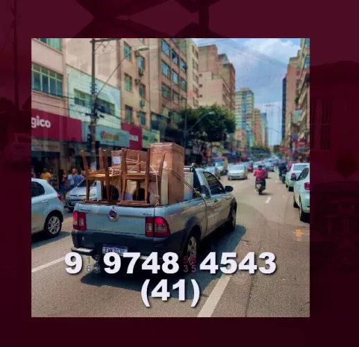 Frete para Bela Vista, Água Verde, Batel e Novo Mundo! Agende seu transporte agora!