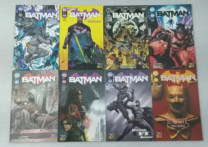 Batman - 4ª Série n° 1, 2, 3, 4, 5, 14, 15 e 16 Panini
