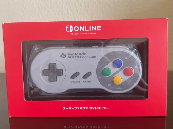 Controle Nintendo Switch Online Super Famicom