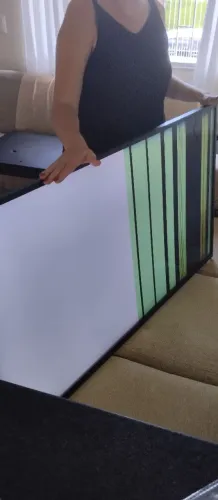 TV LG de 50 polegadas com defeito 
