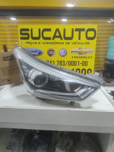 farol do Creta lado carona com led 2017 a 2021