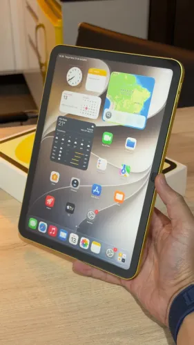 iPad 10 64GB Yellow - Loja física! Com 3 meses de garantia! Até 18x no cartão