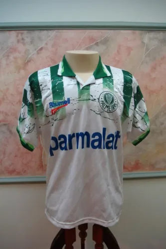 Camisa Futebol Palmeiras Sp Rhumell (1996) Usada Cód. 700