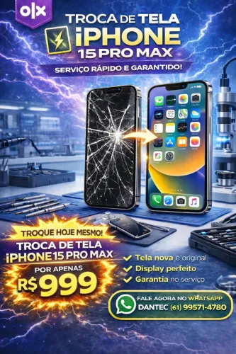 Tela iPhone 15 Pro Max