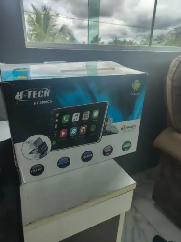 MULTIMIDIA MP5 TELA 10.1 FULL TOUCH 1 DIN H-TECH
