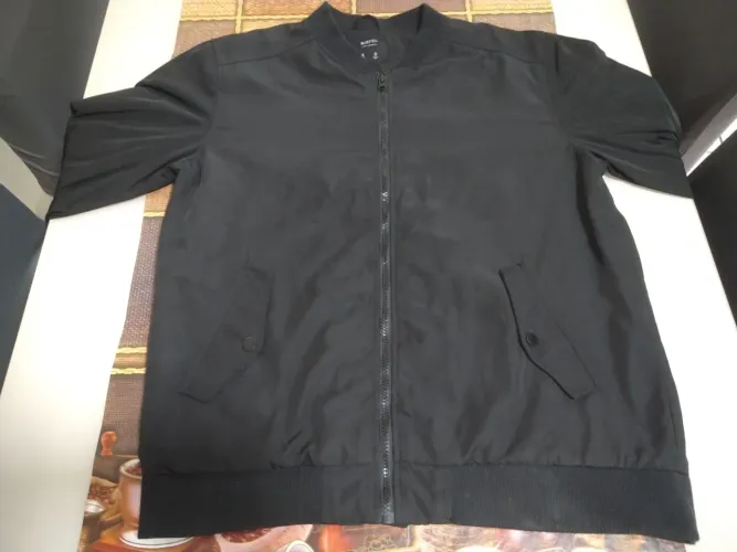 Jaqueta Bomber Masculina Blue Steel Preta G Seminova