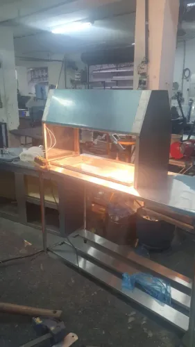 Passa Prato com Heat Lamp