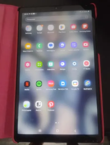 Tablet Samsung Galaxy tab A4 lite na cor grafite
